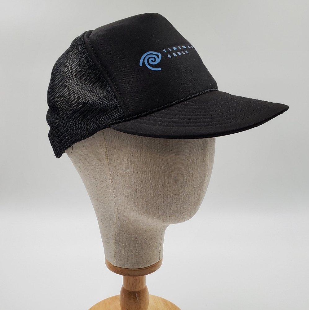 Time Warner Cable Vinatge Mesh Snap Back Trucker … - image 4